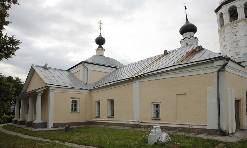 Суздаль. Церковь Казанской иконы Божией Матери. общий вид в ландшафте