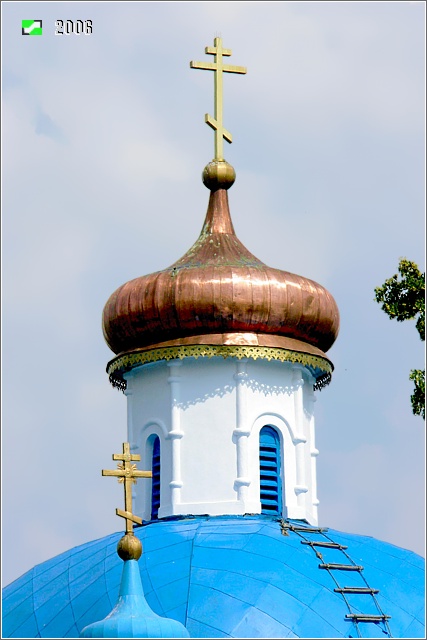 Церковь Покрова Пресвятой Богородицы, Давыдовское (Кольчугинский район, Владимирская область). архитектурные детали, Глава основного объема
