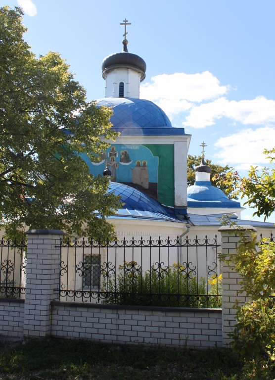 Давыдовское. Церковь Покрова Пресвятой Богородицы. фасады, Вид с востока