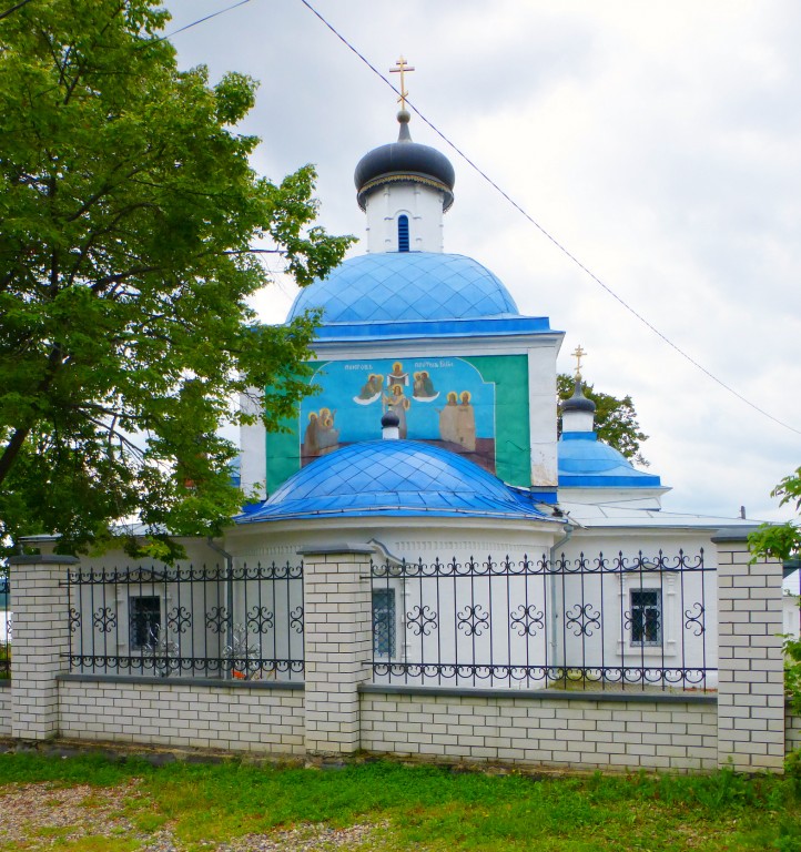 Давыдовское. Церковь Покрова Пресвятой Богородицы. фасады