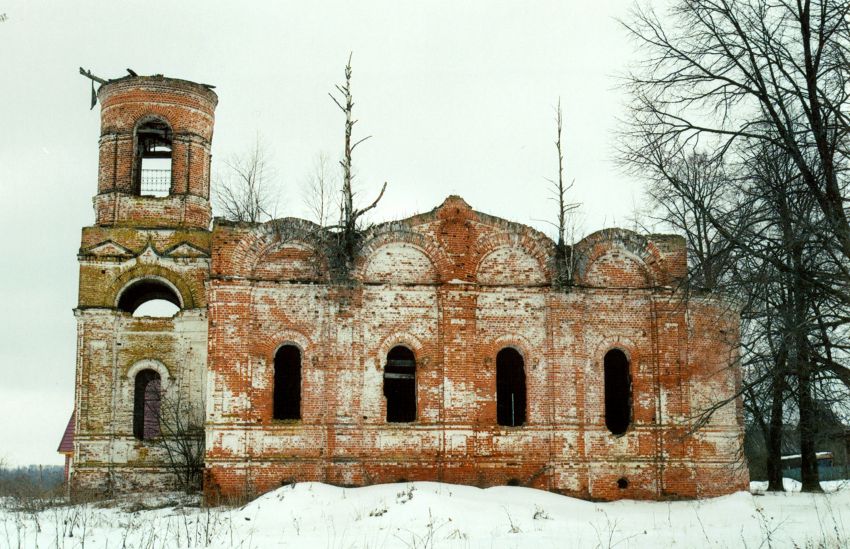 Алексино. Церковь Введения во храм Пресвятой Богородицы. фасады, южный фасад