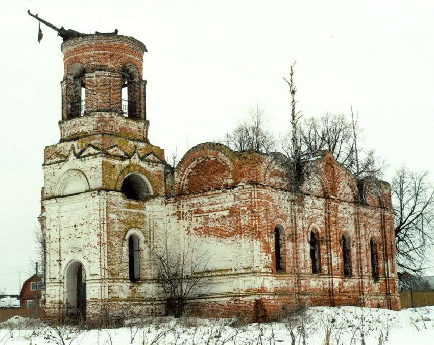 Церковь Введения во храм Пресвятой Богородицы, Алексино (Кольчугинский район, Владимирская область). фасады, юго-западный фасад