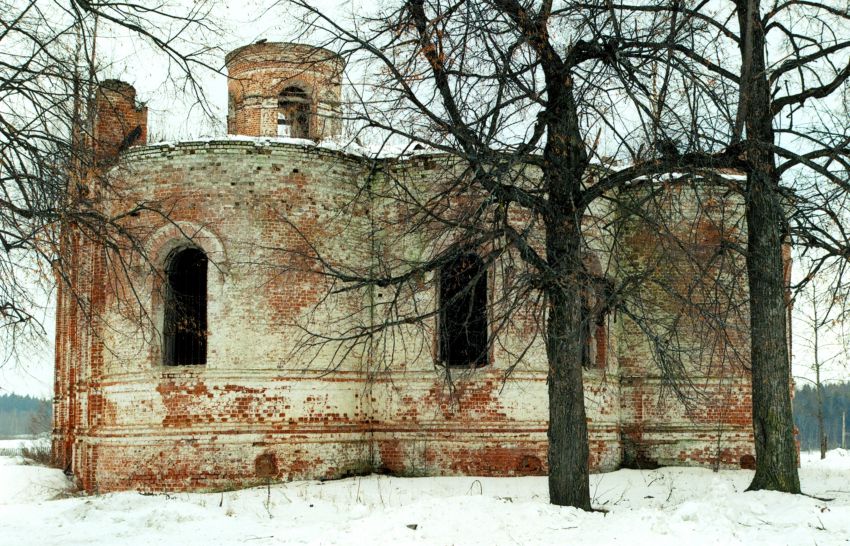 Алексино. Церковь Введения во храм Пресвятой Богородицы. фасады, восточный фасад