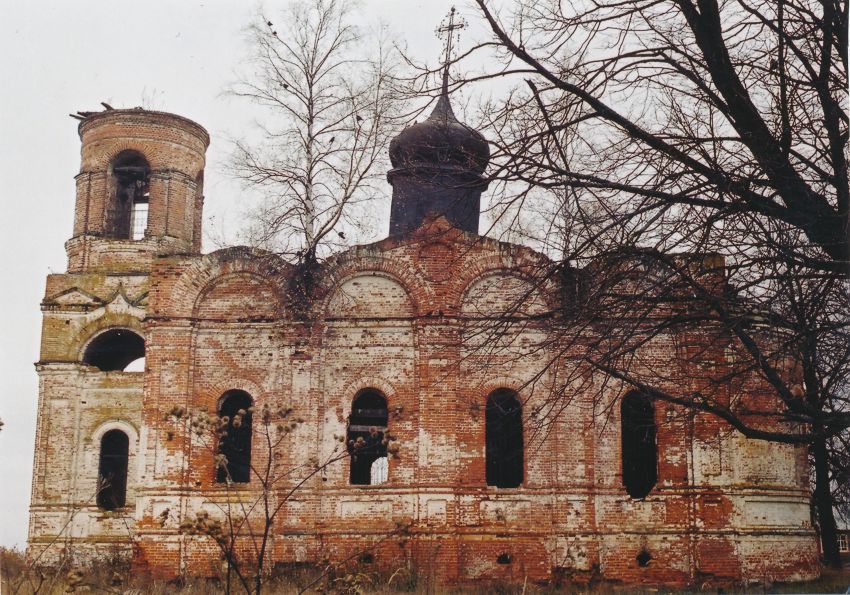 Алексино. Церковь Введения во храм Пресвятой Богородицы. фасады