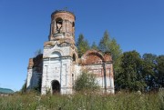 Церковь Введения во храм Пресвятой Богородицы, Вид с юго-запада<br>, Алексино, Кольчугинский район, Владимирская область