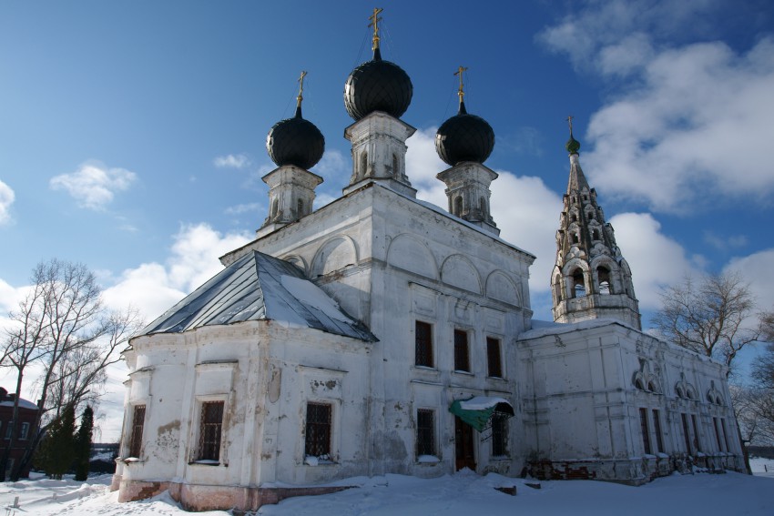 Церковь Воскресения Христова, Сусанино (Сусанинский район, Костромская область). фасады