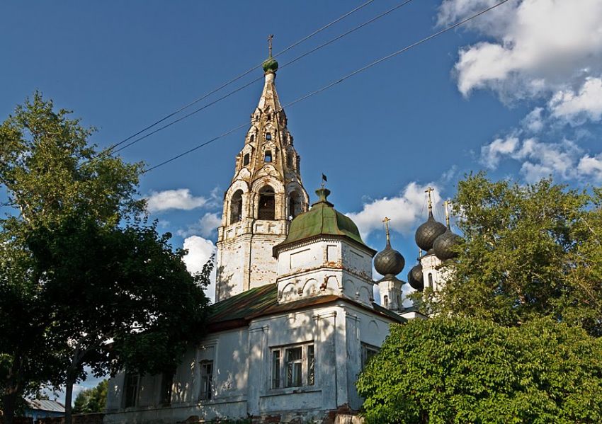 Сусанино. Церковь Воскресения Христова. фасады