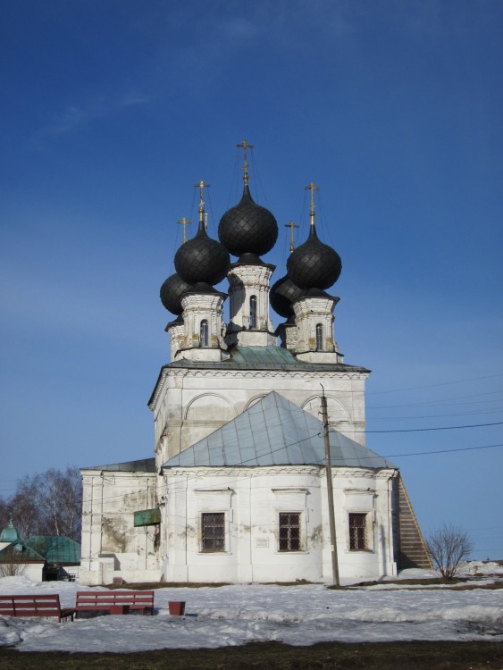 Сусанино. Церковь Воскресения Христова. фасады