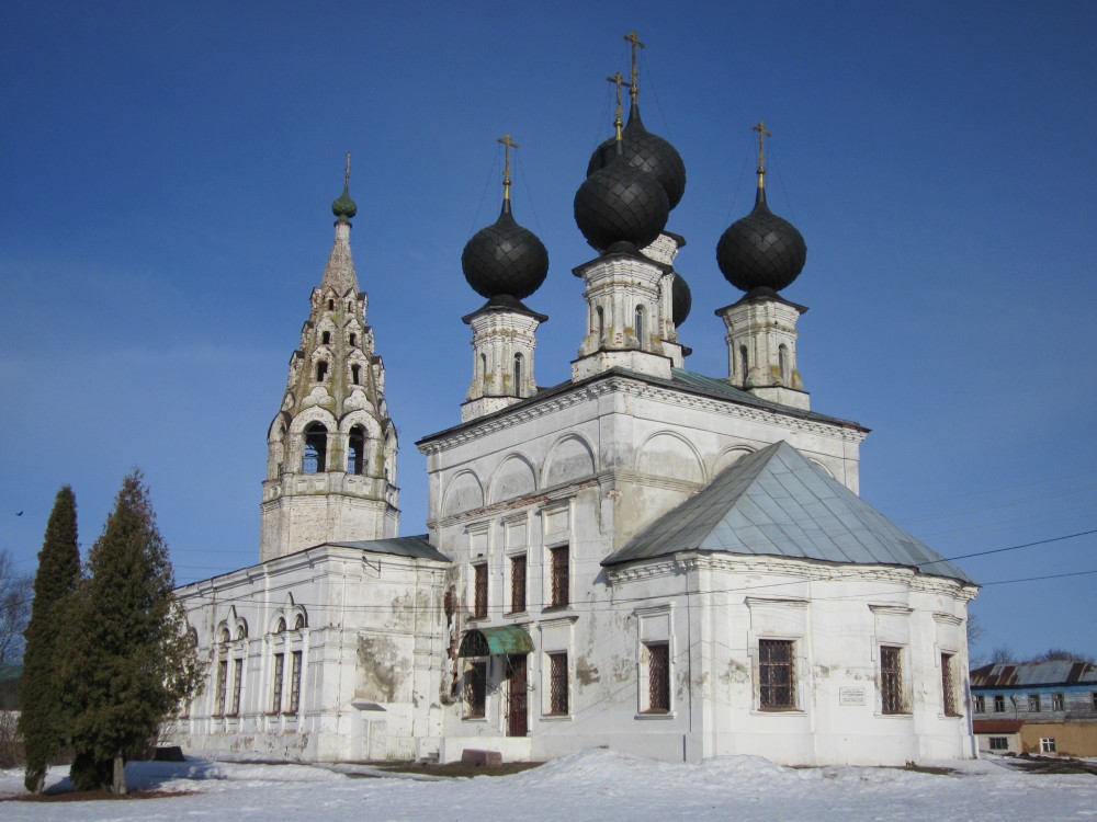 Церковь Воскресения Христова, Сусанино (Сусанинский район, Костромская область). фасады