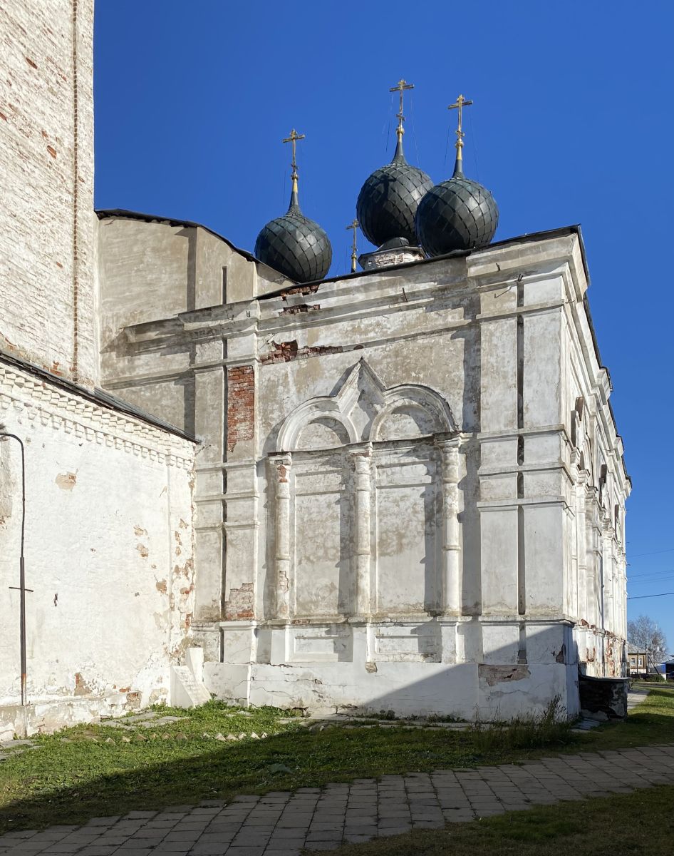 Церковь Воскресения Христова, Сусанино (Сусанинский район, Костромская область). архитектурные детали, Юго-западный угол трапезной