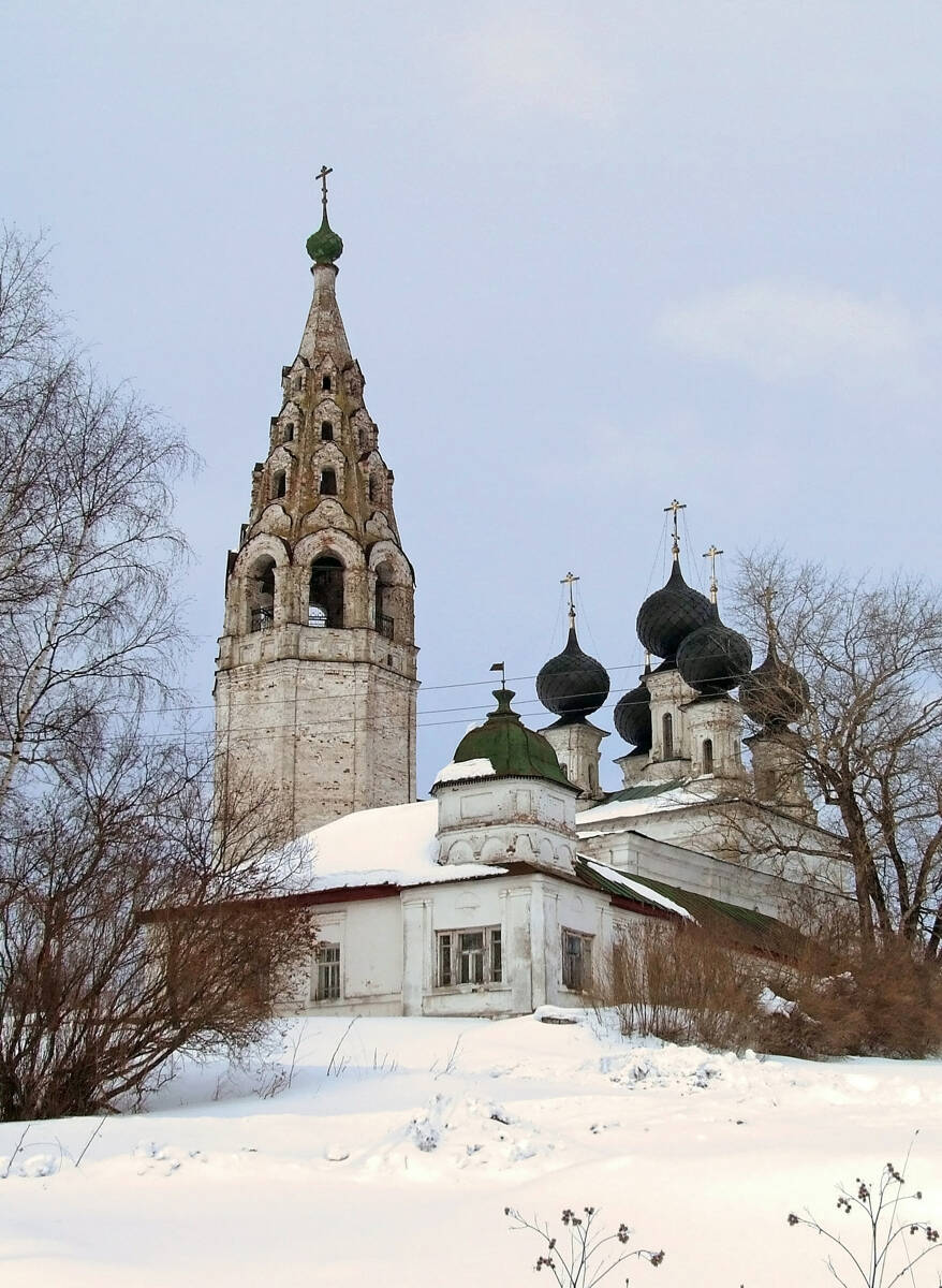 Церковь Воскресения Христова, Сусанино (Сусанинский район, Костромская область). фасады