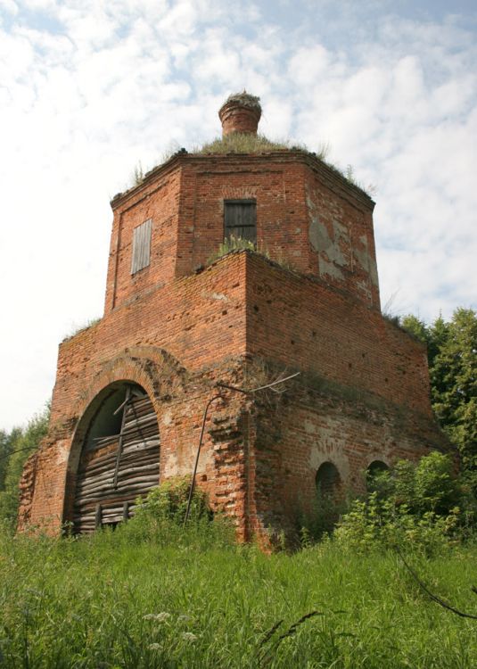 Церковь Космы и Дамиана, Клетино (Мещовский район, Калужская область). фасады, Вид с юго-востока
