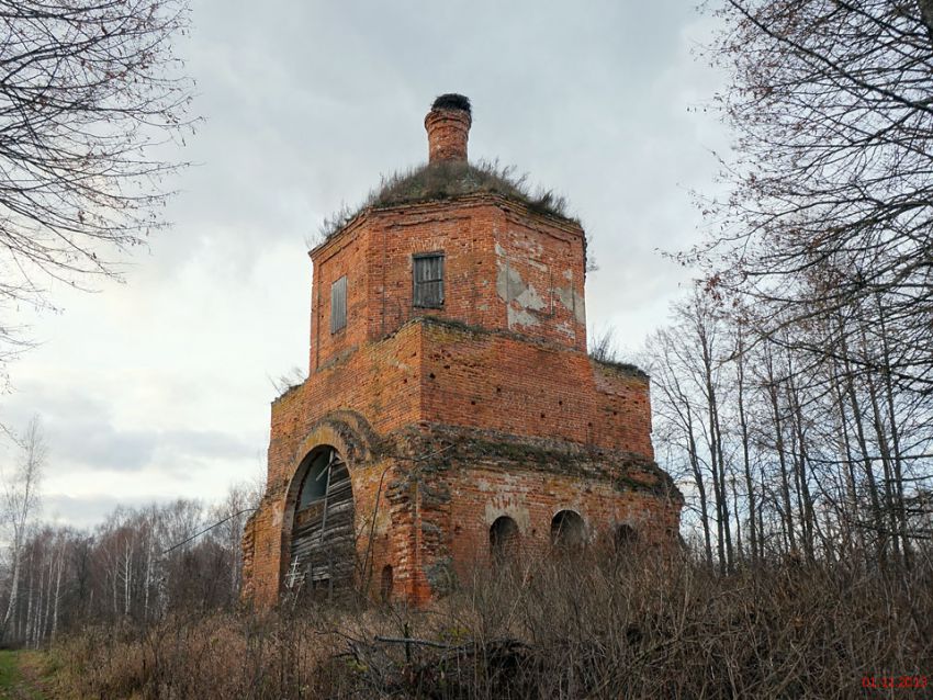 Церковь Космы и Дамиана, Клетино (Мещовский район, Калужская область). фасады
