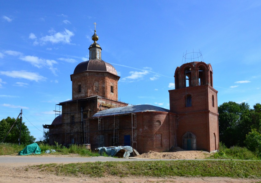 Церковь Николая Чудотворца, Серпейск (Мещовский район, Калужская область). документальные фотографии