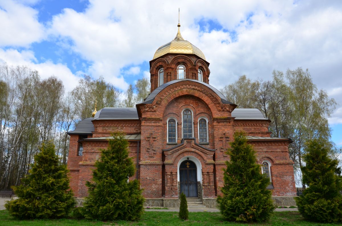 Церковь Николая Чудотворца, Никитино (Сухиничский район, Калужская область). фасады, Южный фасад