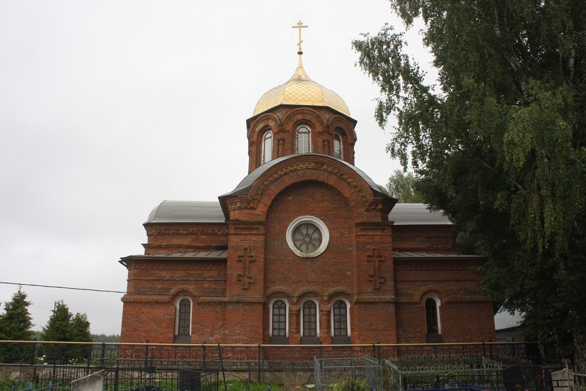 Церковь Николая Чудотворца, Никитино (Сухиничский район, Калужская область). фасады