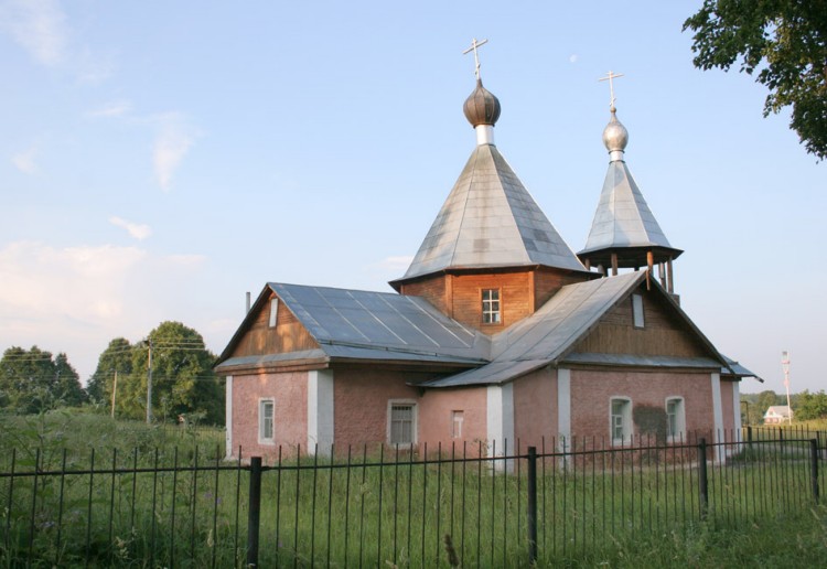Церковь Бориса и Глеба, Спасское (Барятинский район, Калужская область). фасады