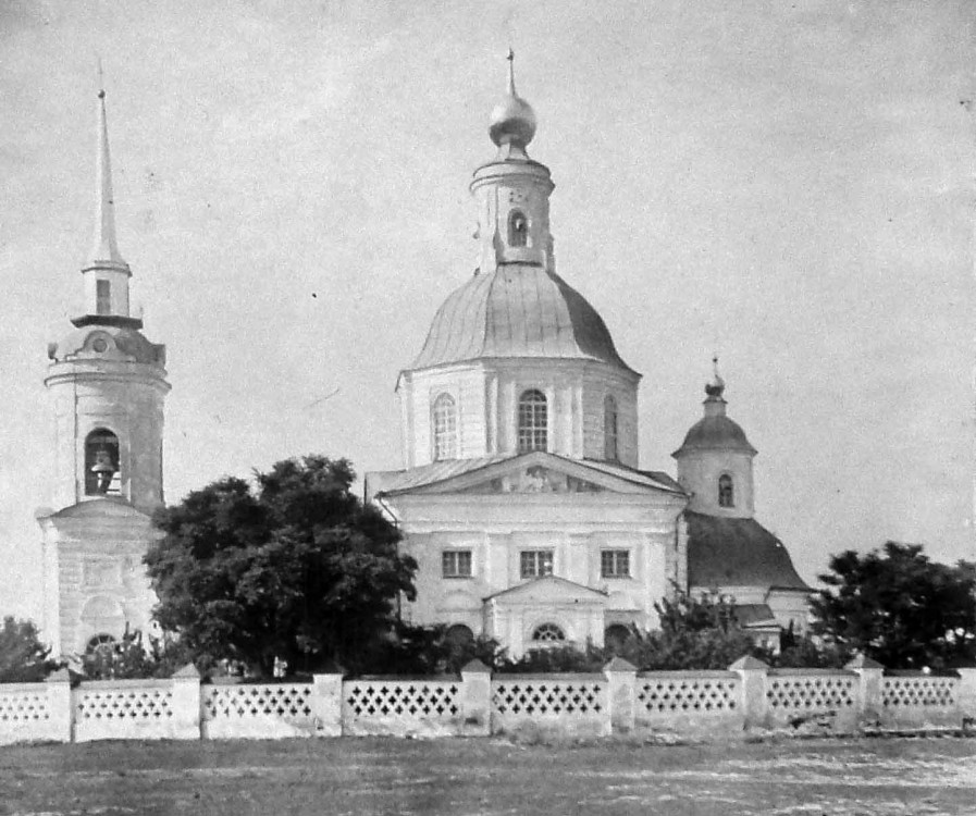 Балаклея. Церковь Успения Пресвятой Богородицы (старая). архивная фотография, Успенская церковь Балаклеи, фото С. Таранушенко, 1914 г