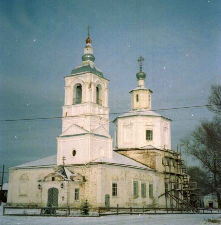 Церковь Успения Пресвятой Богородицы, Молотицы (Муромский район и г. Муром, Владимирская область). дополнительная информация, юго-западный фасад