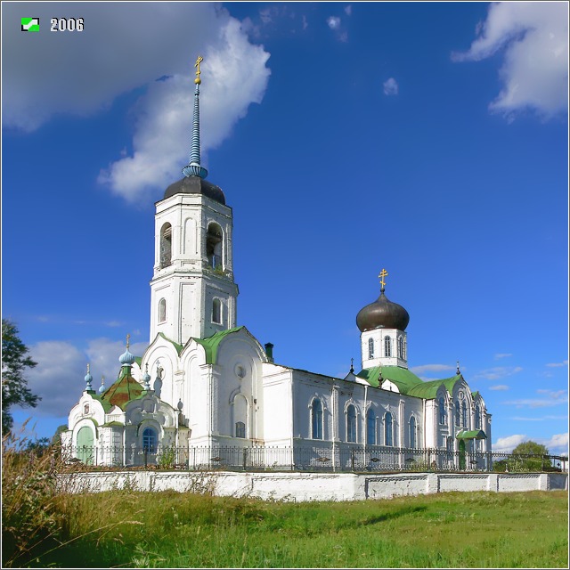 Церковь Николая Чудотворца, Старые Котлицы (Муромский район и г. Муром, Владимирская область). фасады, Вид с юго-запада