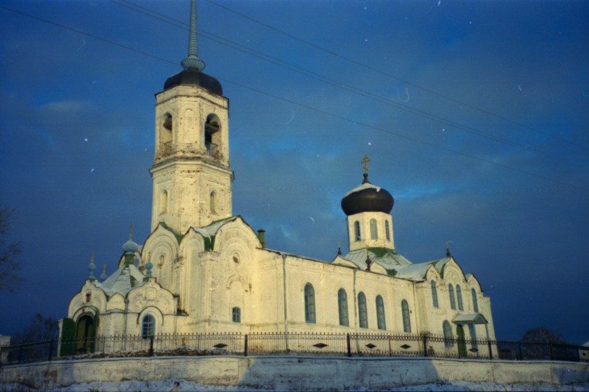 Старые Котлицы. Церковь Николая Чудотворца. фасады, юго-западный фасад