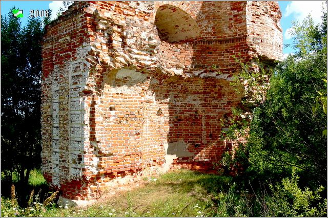 Курково (Замотринский Погост). Церковь Николая Чудотворца. архитектурные детали, Нижний ярус колокольни