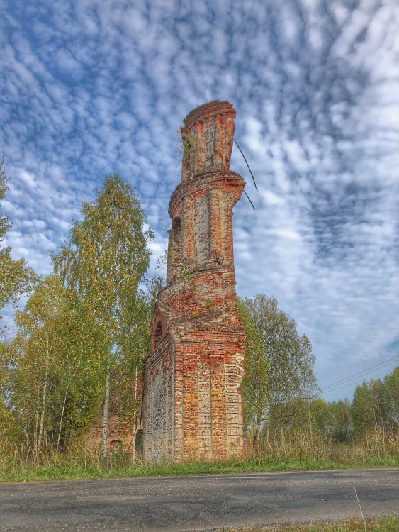 Курково (Замотринский Погост). Церковь Николая Чудотворца. фасады