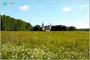 Церковь Покрова Пресвятой Богородицы, Панорама с юга<br>, Нагуево, Вязниковский район, Владимирская область