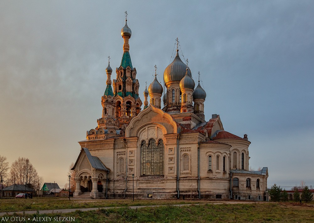 Церковь Спаса Нерукотворного Образа, Кукобой (Первомайский район, Ярославская область). фасады