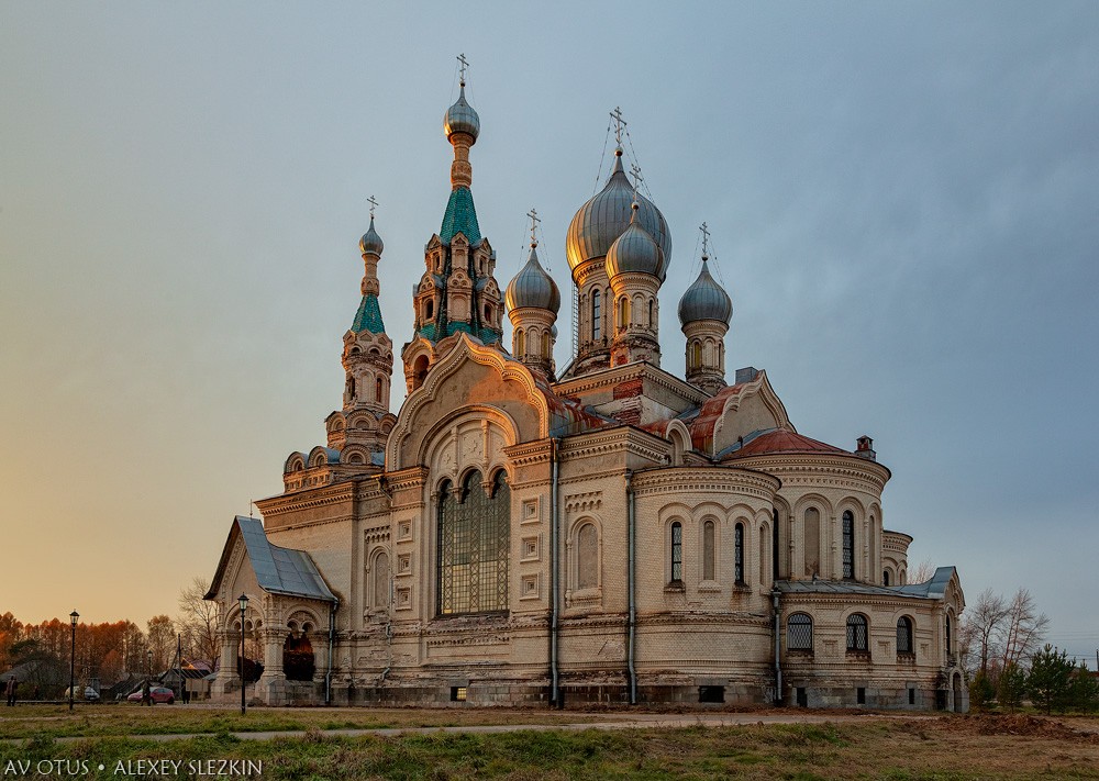 Церковь Спаса Нерукотворного Образа, Кукобой (Первомайский район, Ярославская область). фасады