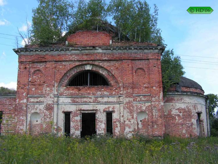 Церковь Успения Пресвятой Богородицы, Морозово (Дмитровский городской округ, Московская область). фасады