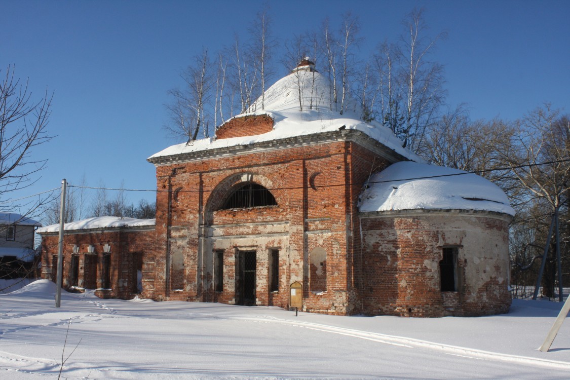 Морозово. Церковь Успения Пресвятой Богородицы. фасады