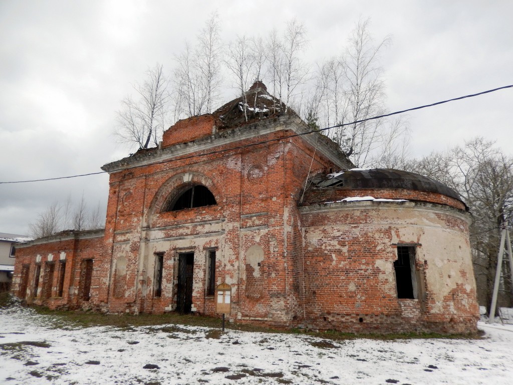 Морозово. Церковь Успения Пресвятой Богородицы. фасады