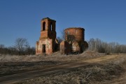 Церковь Спаса Нерукотворного Образа, Общий вид с юго-запада<br>, Рудники, Мещовский район, Калужская область