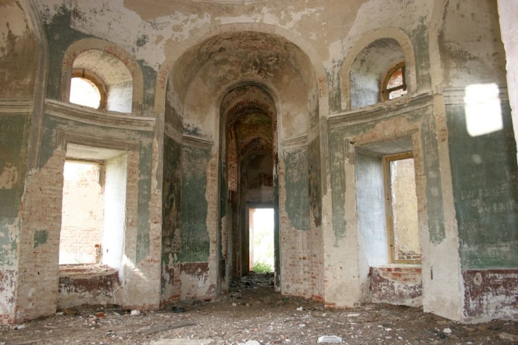 Церковь Николая Чудотворца, Растворово (Мещовский район, Калужская область). интерьер и убранство