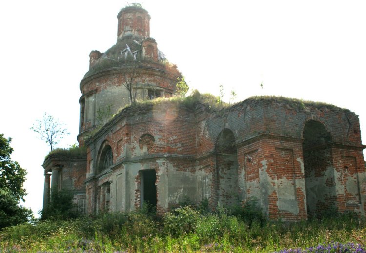 Церковь Николая Чудотворца, Растворово (Мещовский район, Калужская область). фасады