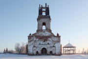 Церковь Сретения Господня, Западный фасад<br>, Окуневское, Каргапольский район, Курганская область