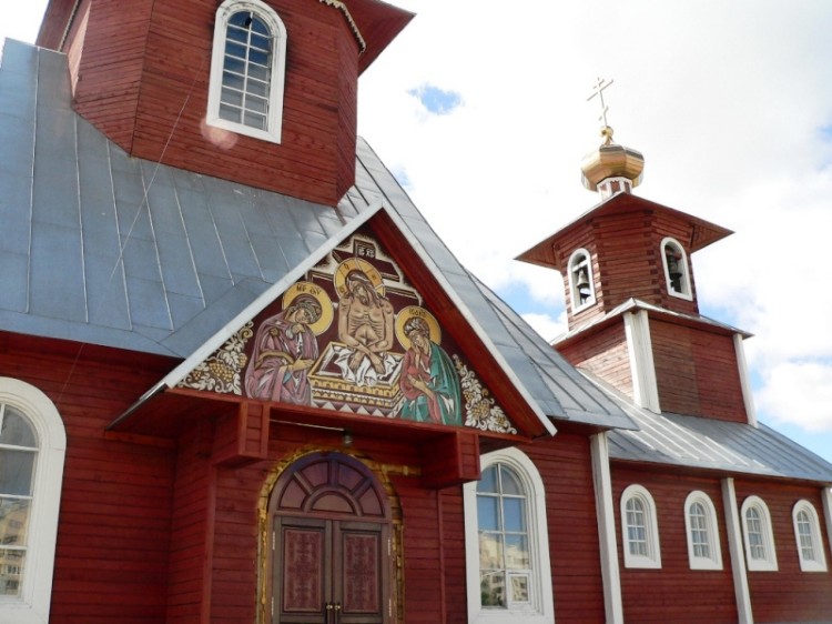 Церковь Серафима Саровского, Новый Уренгой (Новый Уренгой, город, Ямало-Ненецкий автономный округ). архитектурные детали