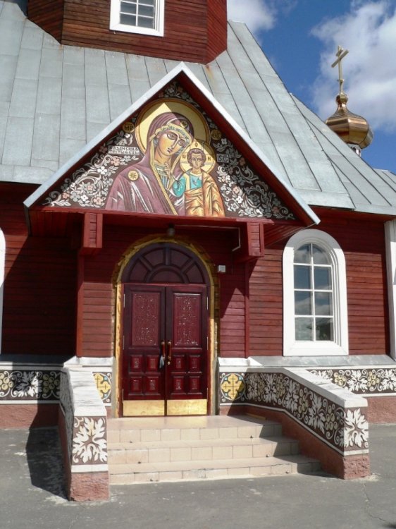 Новый Уренгой. Церковь Серафима Саровского. архитектурные детали