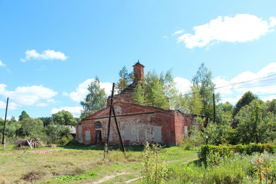 Церковь Анны Праведной, Доброе (Суворовский район, Тульская область). фасады, Вид с северо-запада