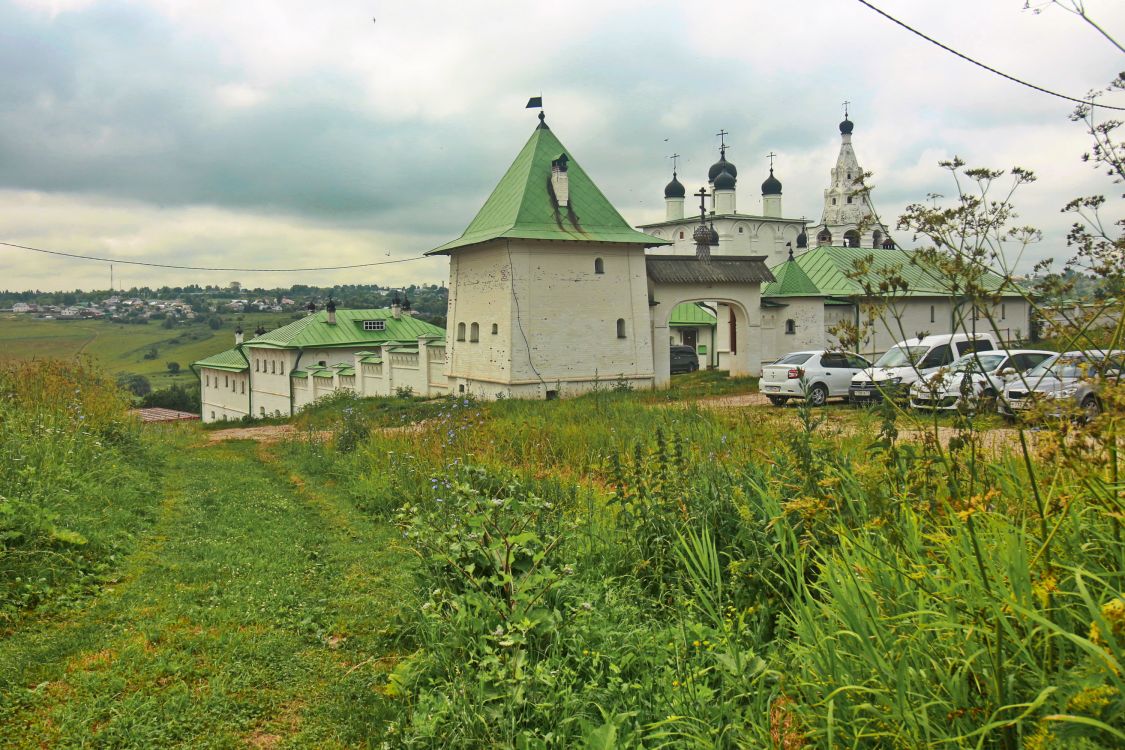 Анастасово. Богородице-Рождественский Анастасов монастырь. общий вид в ландшафте