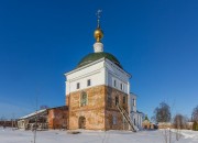 Георгиевский монастырь. Церковь Георгия Победоносца, Вид с юго-запада<br>, Искра, Мещовский район, Калужская область