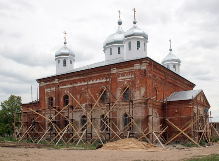 Георгиевский монастырь. Собор Петра и Павла, Искра (Мещовский район, Калужская область). фасады