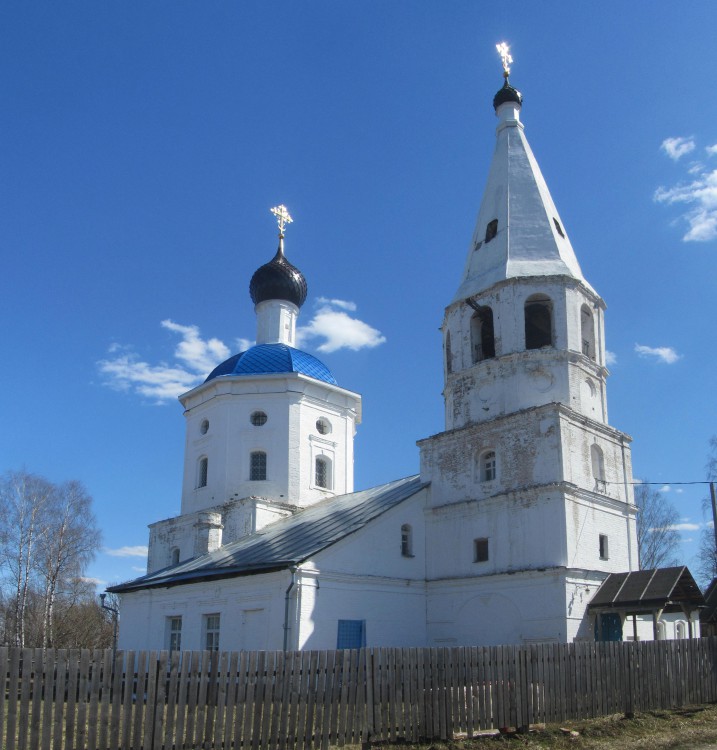 Церковь Покрова Пресвятой Богородицы, Ельцы (Киржачский район, Владимирская область). фасады