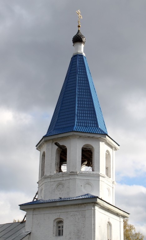 Церковь Покрова Пресвятой Богородицы, Ельцы (Киржачский район, Владимирская область). архитектурные детали, Вид с северо-запада