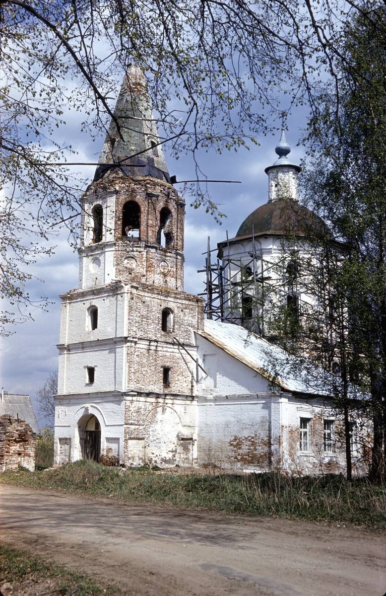 фасады. Церковь Покрова Пресвятой Богородицы, Ельцы (Киржачский район, Владимирская область)