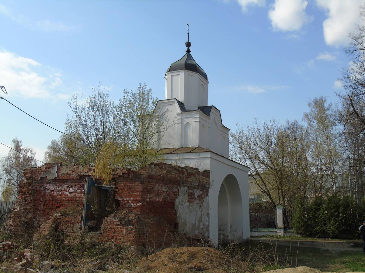 Благовещенский женский монастырь. Неизвестная надвратная церковь, Киржач (Киржачский район, Владимирская область). фасады