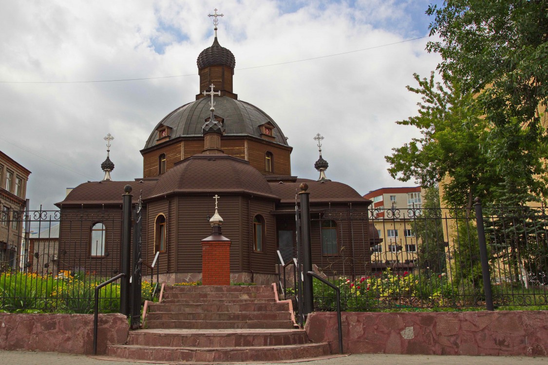 Уфа. Церковь Симеона Верхотурского (новая). фасады