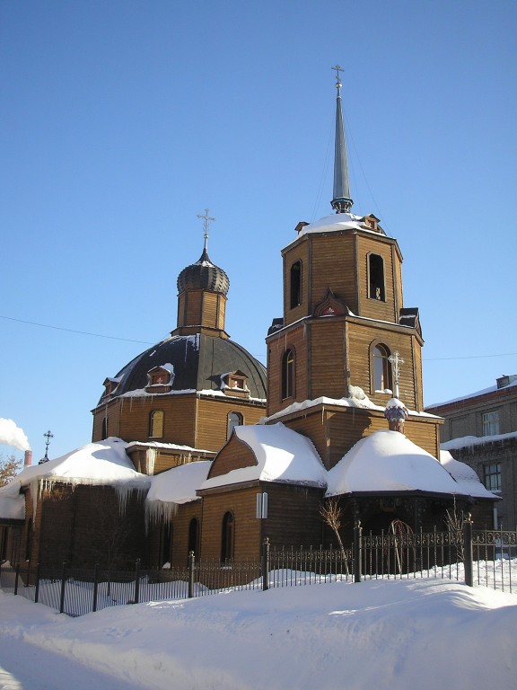 Церковь Симеона Верхотурского (новая), Уфа (Уфа, город, Республика Башкортостан). фасады