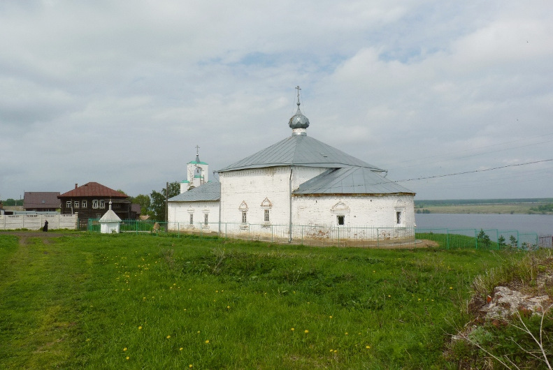 Решма. Макариев Решемский монастырь. Церковь Николая Чудотворца. фасады